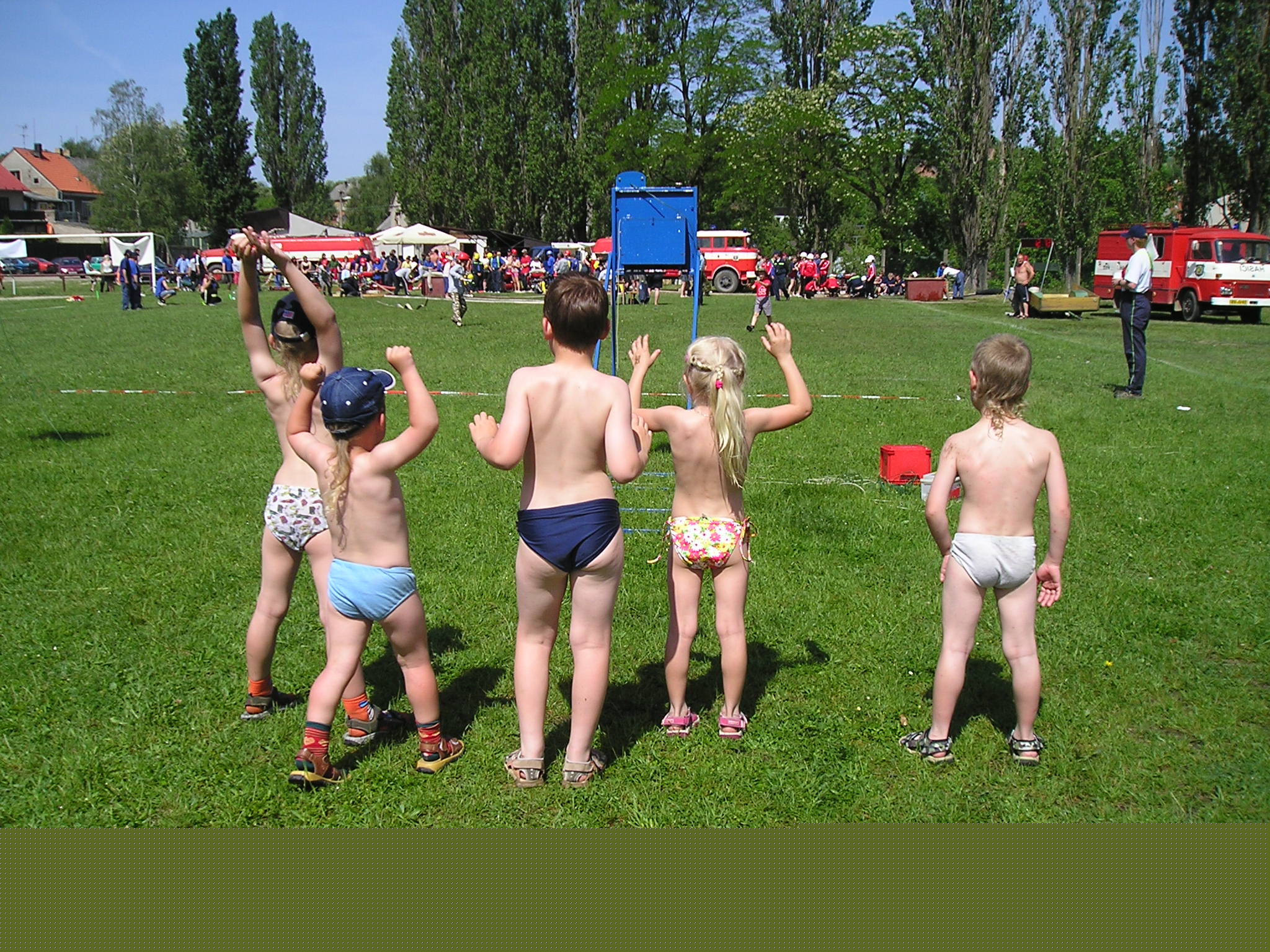 osvěžení v odpoledním parnu